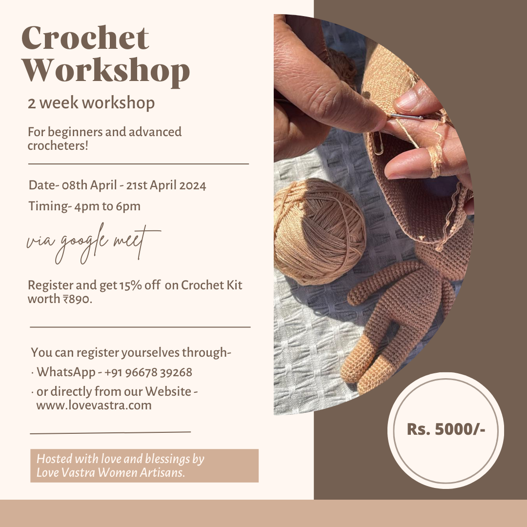 2 Week Crochet Workshop in March