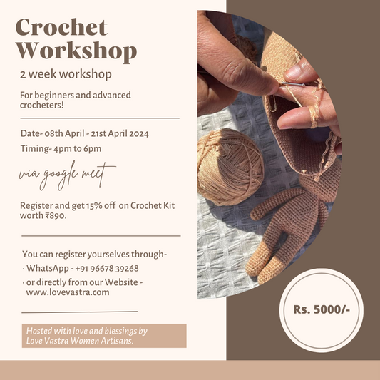 2 Week Crochet Workshop in March